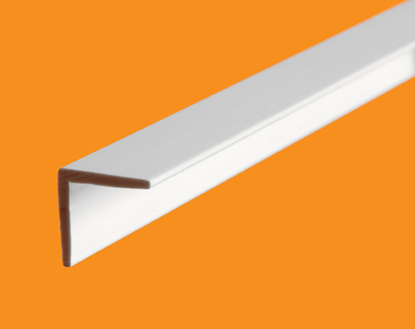 12 x 12 x 1.5mm Angle White 3m PTT