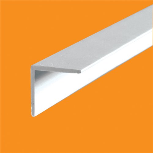 20 x 20 x 2.5mm Angle White 3m PTT